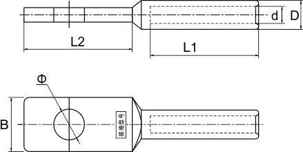 JDBG铝包钢绞线用接地端子_配网金具_产品中心_五五世纪电气集团