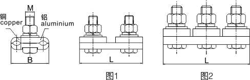 JBTL铜铝并沟线夹_配网金具_产品中心_五五世纪电气集团