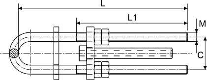 NLY型线夹（可调式）_线路金具_产品中心_五五世纪电气集团