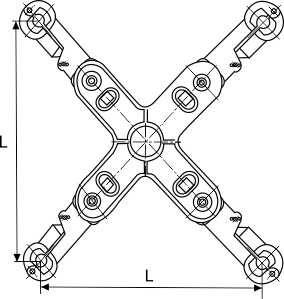JZX4型十字阻尼距离棒_线路金具_产品中心_五五世纪电气集团
