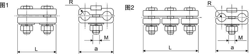 JBB并沟线夹（钢绞线用）_线路金具_产品中心_五五世纪电气集团