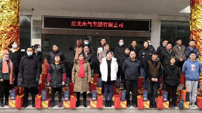 工会慰问送温暖，，，，浓浓眷注显真情