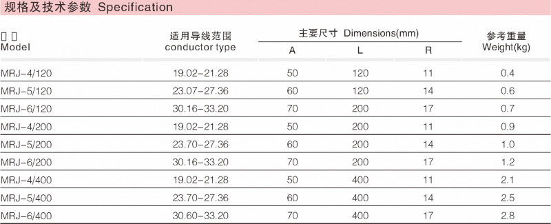 MRJ双破碎距离棒_变电金具_产品中心_五五世纪电气集团