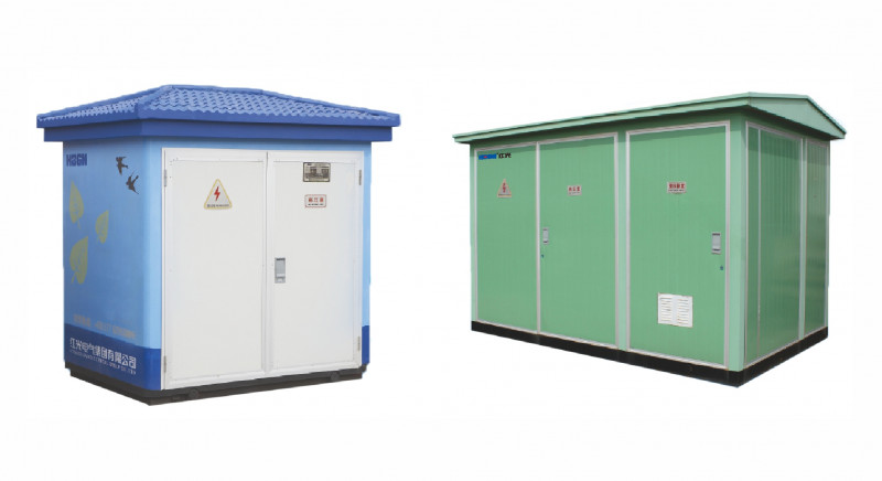 YBP-12kV预装式变电站_预装式变电站_产品中心_五五世纪电气集团